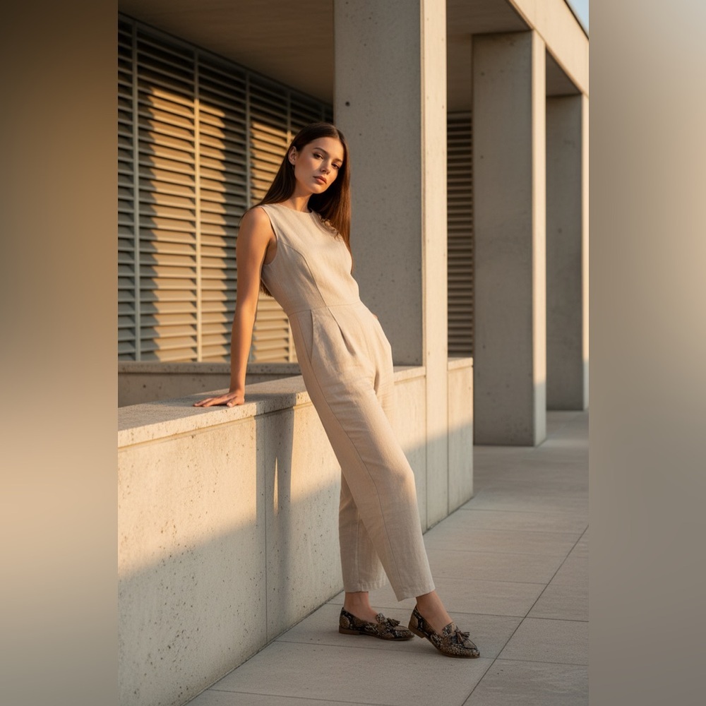 JustFab Women's Snakeskin Loafers - Blue and Brown